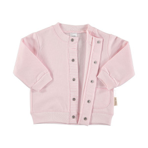 Pink Cotton Flannel Jacket in 100% Cotton Flannel, Age 18-24 Months