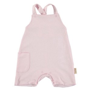 Baby Girls Pink Overalls, 100% Cotton, Age: 3-6 Months