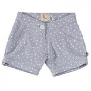 Organic Cotton Girls Shorts 3-4 Years