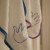 Cuddledry Blue/Natural White Bamboo Hand Towel