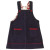 Organic Pinafore Dress, Navy Blue 3-4 Years