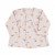 Baby Girls 100% Cotton Top in Beige Age: 0-3 Months