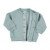 Green Cotton Flannel Jacket in 100% Cotton Flannel, Age 9-12 Months