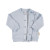 Blue Flannel Cotton Jacket in 100% Cotton Flannel, Age 9-12 Months