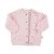 Pink Cotton Flannel Jacket in 100% Cotton Flannel, Age 9-12 Months