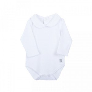Petite Oh! Cotton Long Sleeve Round Collar Body  3-6 Months