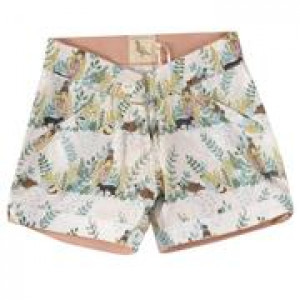 Organic Cotton Girls Shorts 3-4 Years